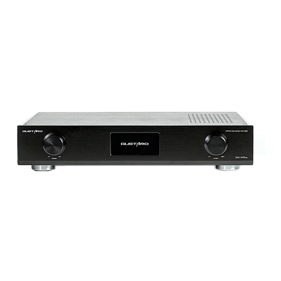 GUSTARD DAC-X20PRO User Manual