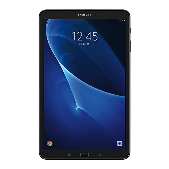 Samsung Galaxy Tab A6 Manuals