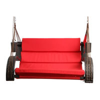 SoCo Swings CHARLESTON LOVESEAT WICKER Assembly Instructions Manual