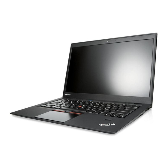 ThinkPad X1 Carbon User Manual