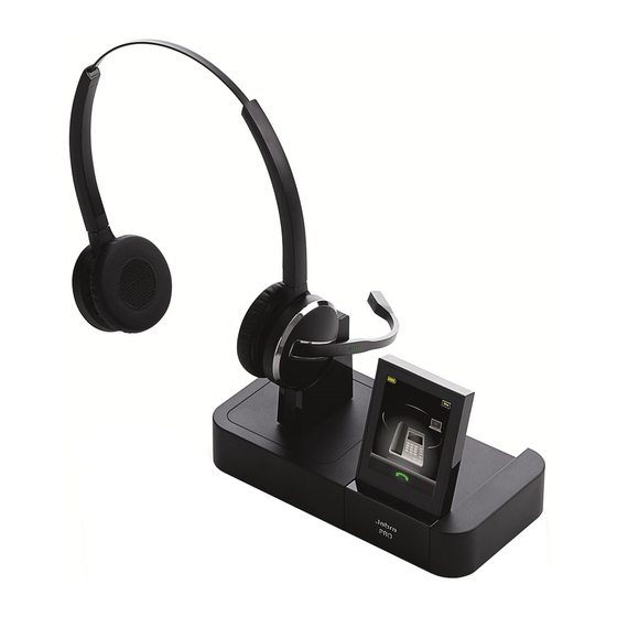 Jabra Pro 9465 Duo Quick Start Manual