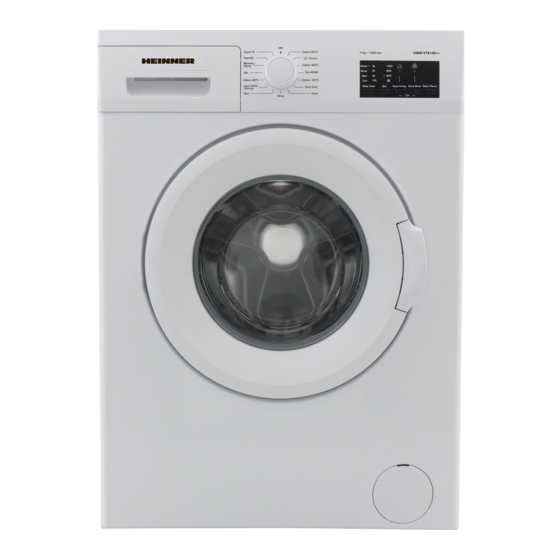Heinner HWM-V7014D++ Manual