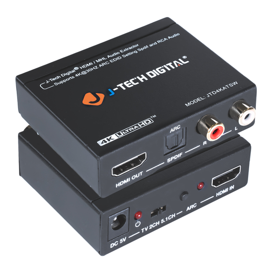 J-Tech Digital JTD4KATSW Operating Instructions Manual