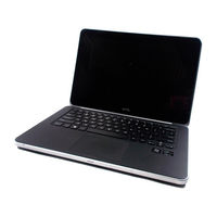 Dell XPS L401X Setup Manual