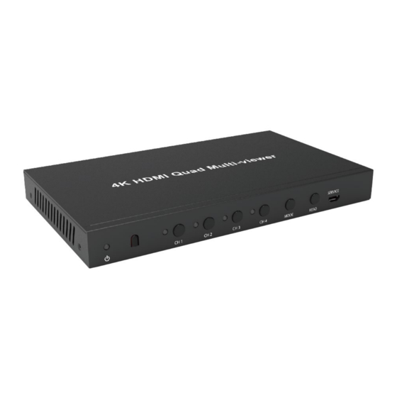 User Manuals: Simplified Manufacturing MV2 Switcher