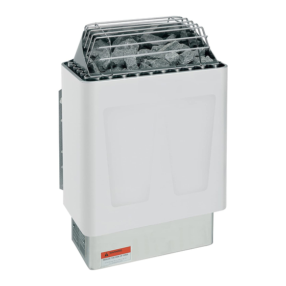 Harvia Trendi KIP45 Instructions For Installation And Use Manual