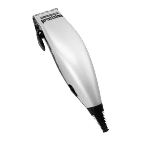 Remington precision HC-918 Use And Care Manual