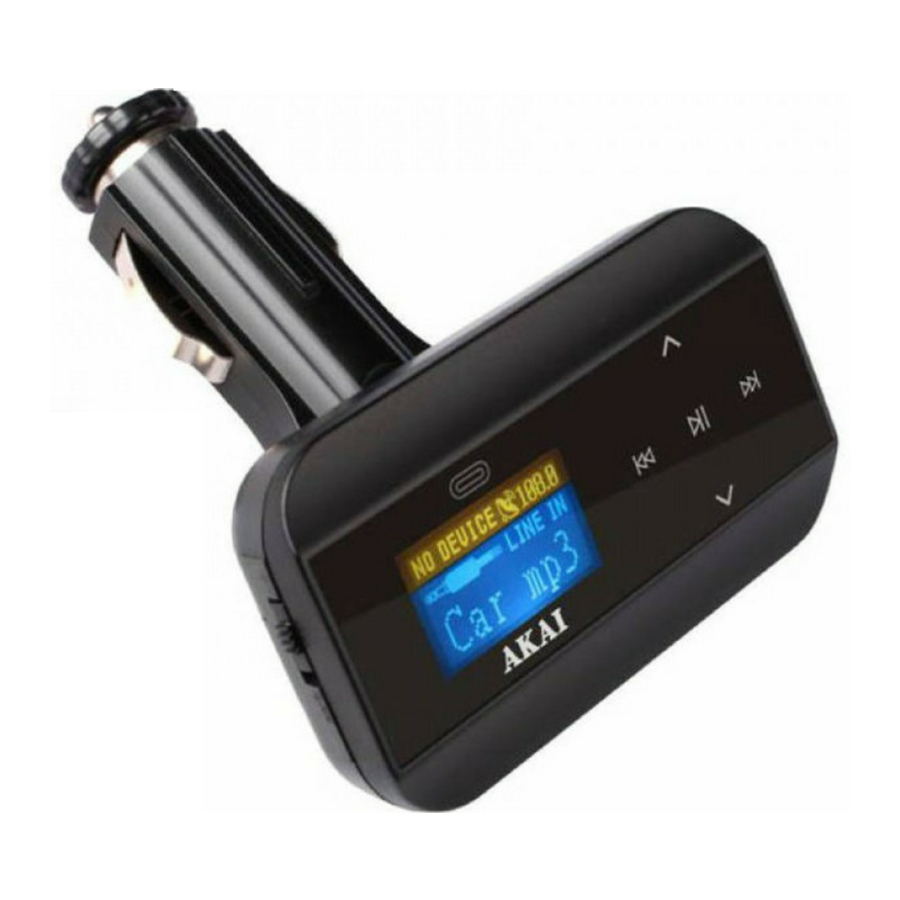 Akai FMT30 FM Transmitter Manual ManualsLib