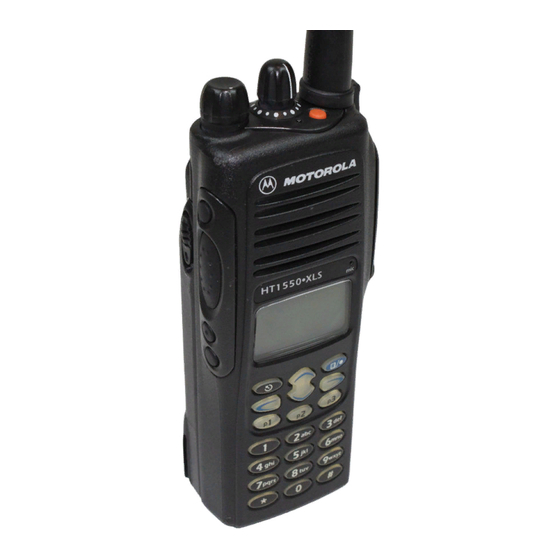 Motorola HT1550-XLS User Manual