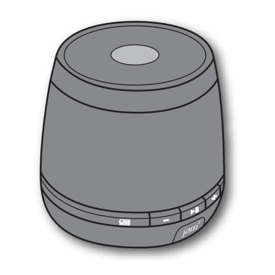 Jam Audio Jam plus HX-P240A User Manual And Warranty Information