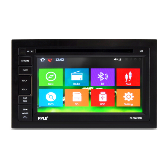 Pyle pldnv66b Instrucion Manual