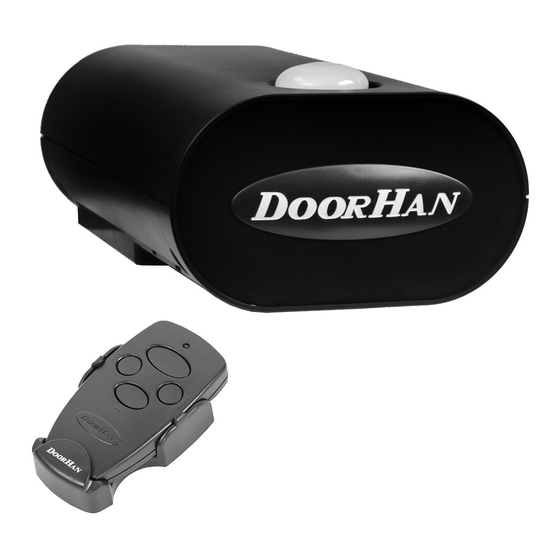 DoorHan Sectional-1000 Installation And Operating Manual