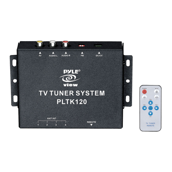 PYLE Audio PLTK120 Owner's Manual