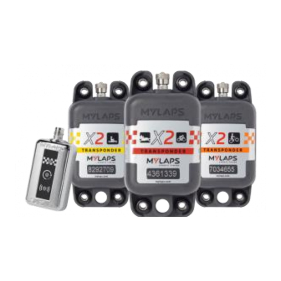 Mylaps X2 Manual