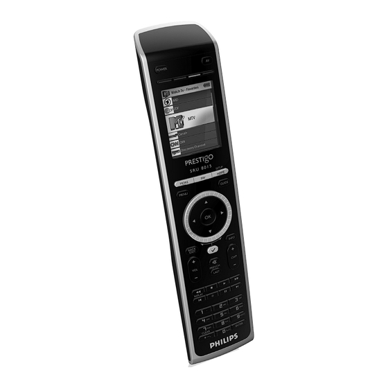 Philips SRU8015/10 Instructions For Use Manual