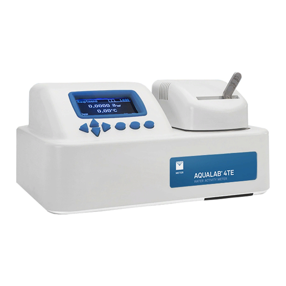 AquaLab 4TE DUO Quick Start