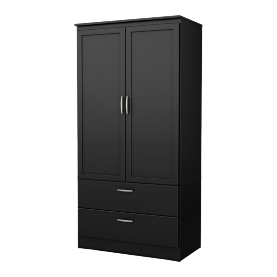 South Shore Acapella 038 Series Assembly Instructions Manual