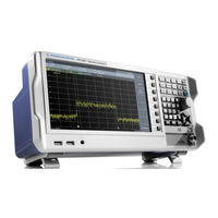 Rohde & Schwarz FPC1500 Getting Started