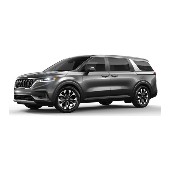 Kia Carnival 2022 Owner's Manual