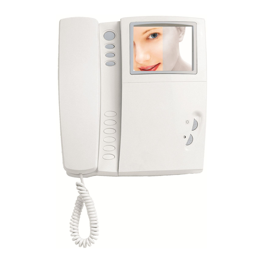 Bpt YVL200 UK - Intercom System Installation and Manual