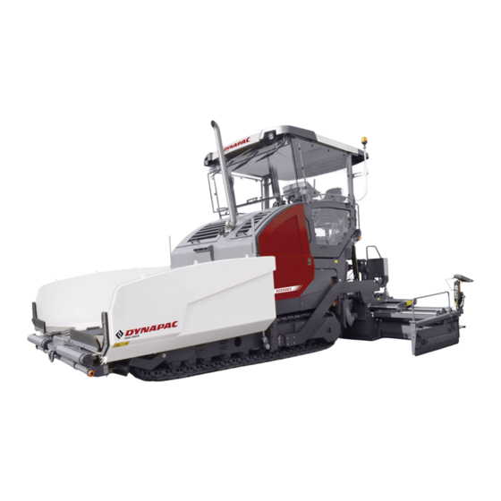 Fayat DYNAPAC SD2500C Operating Instructions Manual