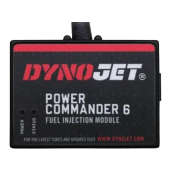 Dynojet POWER COMMANDER 6 Installation Manual