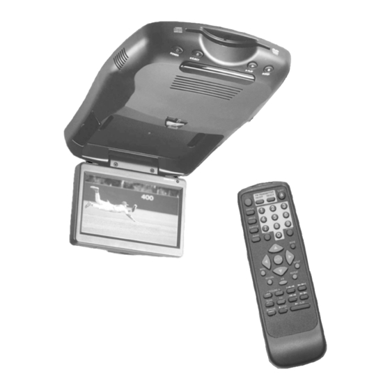 Rear Seat Entertainment Rear Seat DVD Entertainment System User Manual