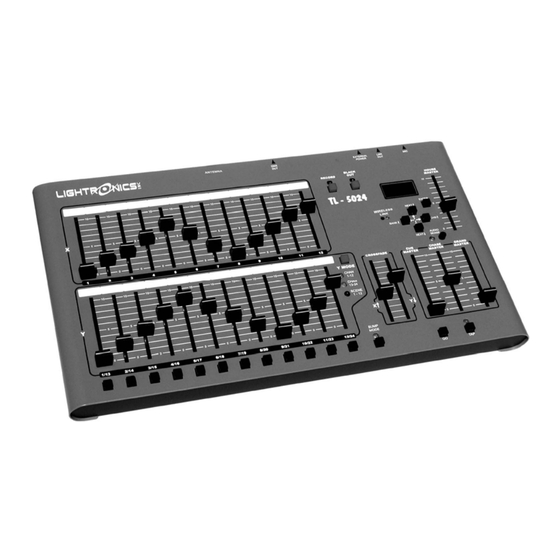 Lightronics TL-5024 Owner's Manual