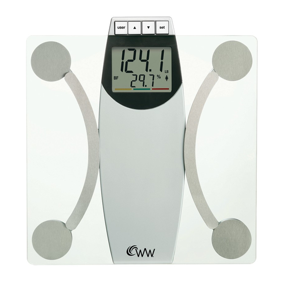 Weight Watchers WW67T Instructions For Use