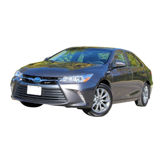 Toyota CAMRY HYBRID 2017 Quick Reference Manual