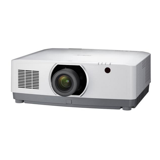 NEC PA653UL Installation Manual