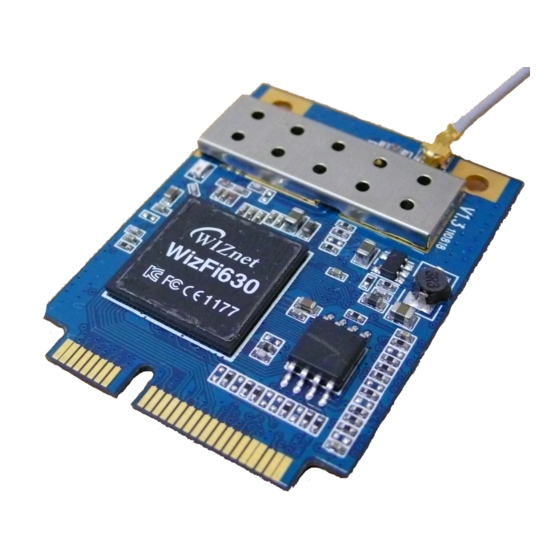 Wiznet WizFi630 Serial Command Manual