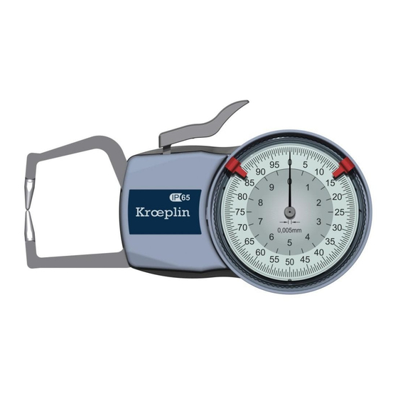 Kroeplin D Series User Manual