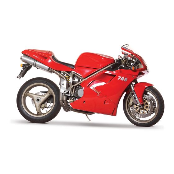 Ducati 998 Owner's Manual