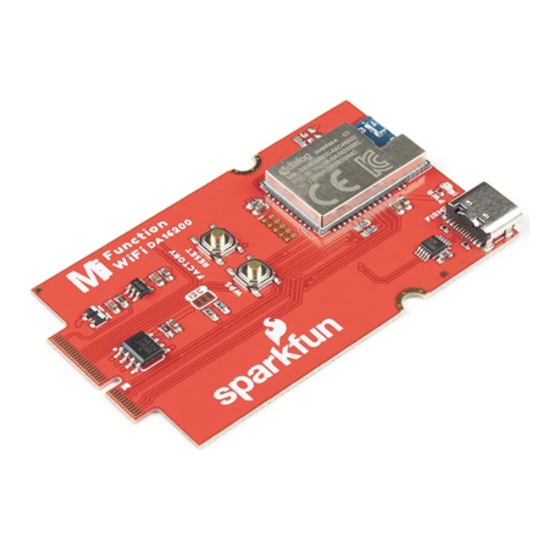 sparkfun DA16200 Hook-Up Manual