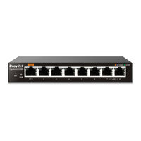 Draytek VigorSwitch G1080 Quick Start Manual