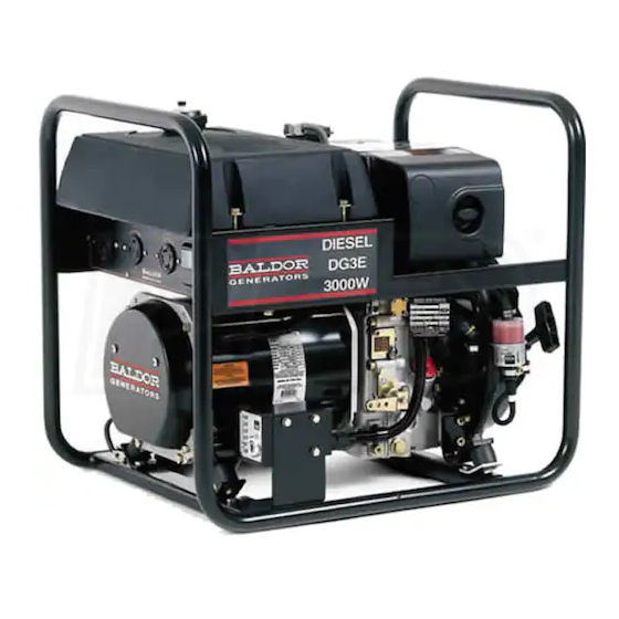 Baldor DG6E Installation & Operating Manual