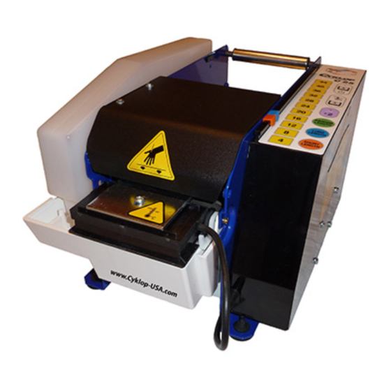 CYKLOP C25 User Manual