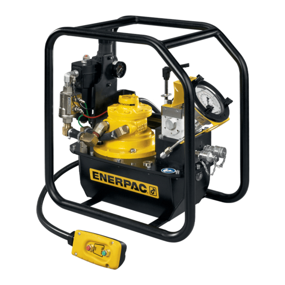 Enerpac ZA4T Instruction Sheet