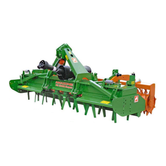 Amazone KG Special Series Operating	 Instruction