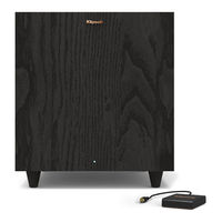 Klipsch R-80SWi User Manual