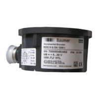 Baumer HOG 9 G Mounting And Operating Instructions