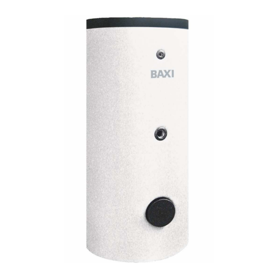 Baxi UBHP SC 200 Instruction For Installation And Maintenance