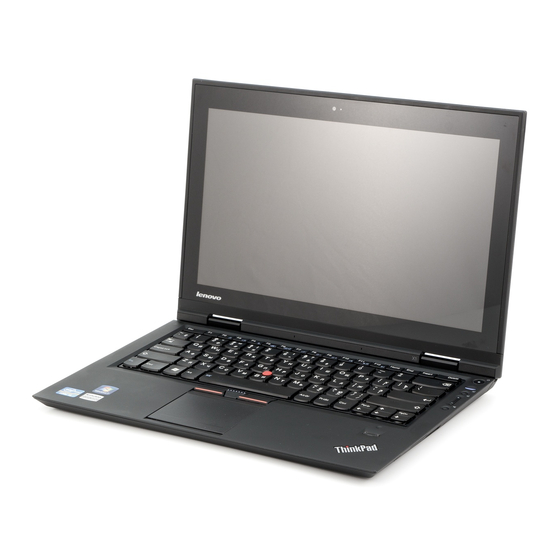 Lenovo ThinkPad X1 Setup Manual