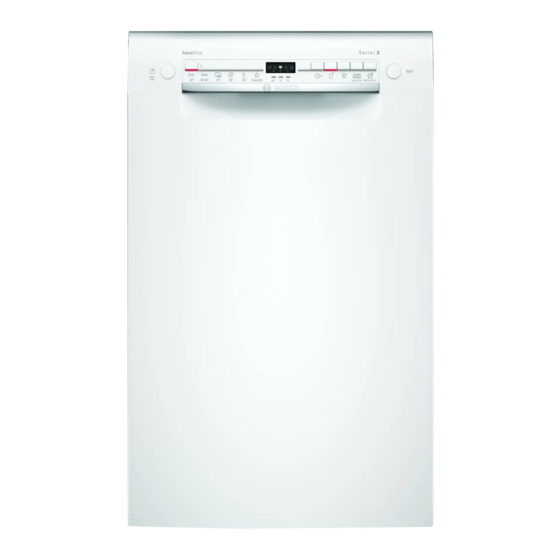 Bosch SPU2IKW02S User Manual