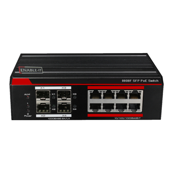 Enable-IT 8808F Installation Manual Manual