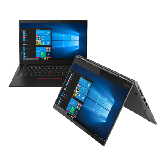 Lenovo ThinkPad X1 User Manual