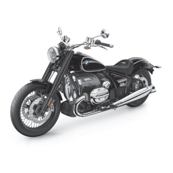 BMW Motorrad R 18 2020 Manuals