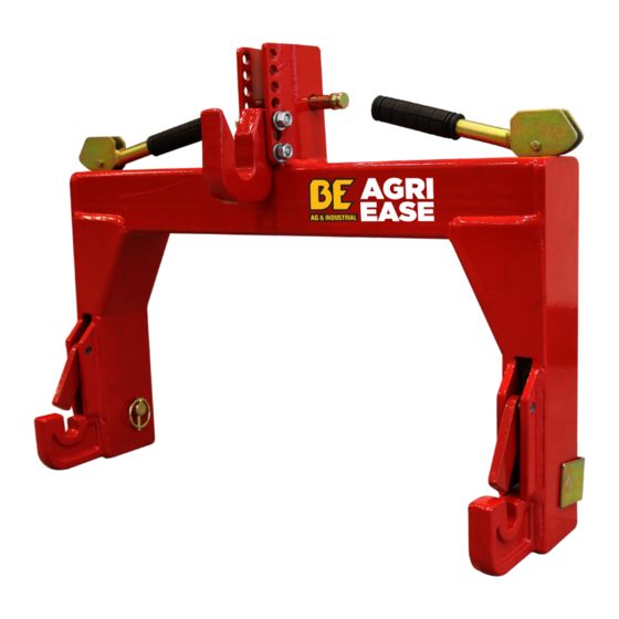 BE Ag & Industrial BE-QH1N Operations & Parts Manual