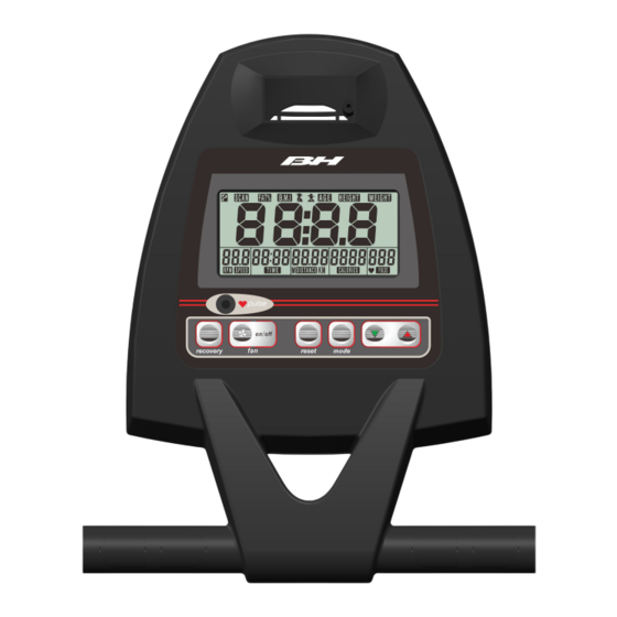BH FITNESS H8702B Manual
